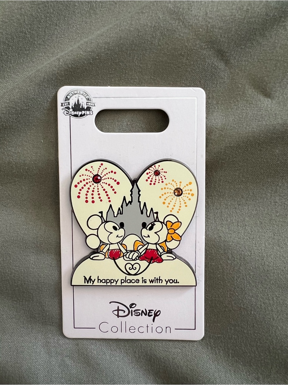 Disney Minnie & Mickey Pin